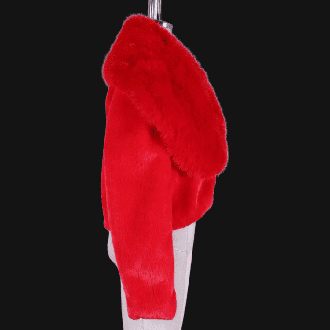 Faux Fur Short Coat - Festigal