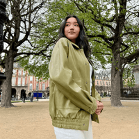 Vinyl Bomber Jacket - Festigal