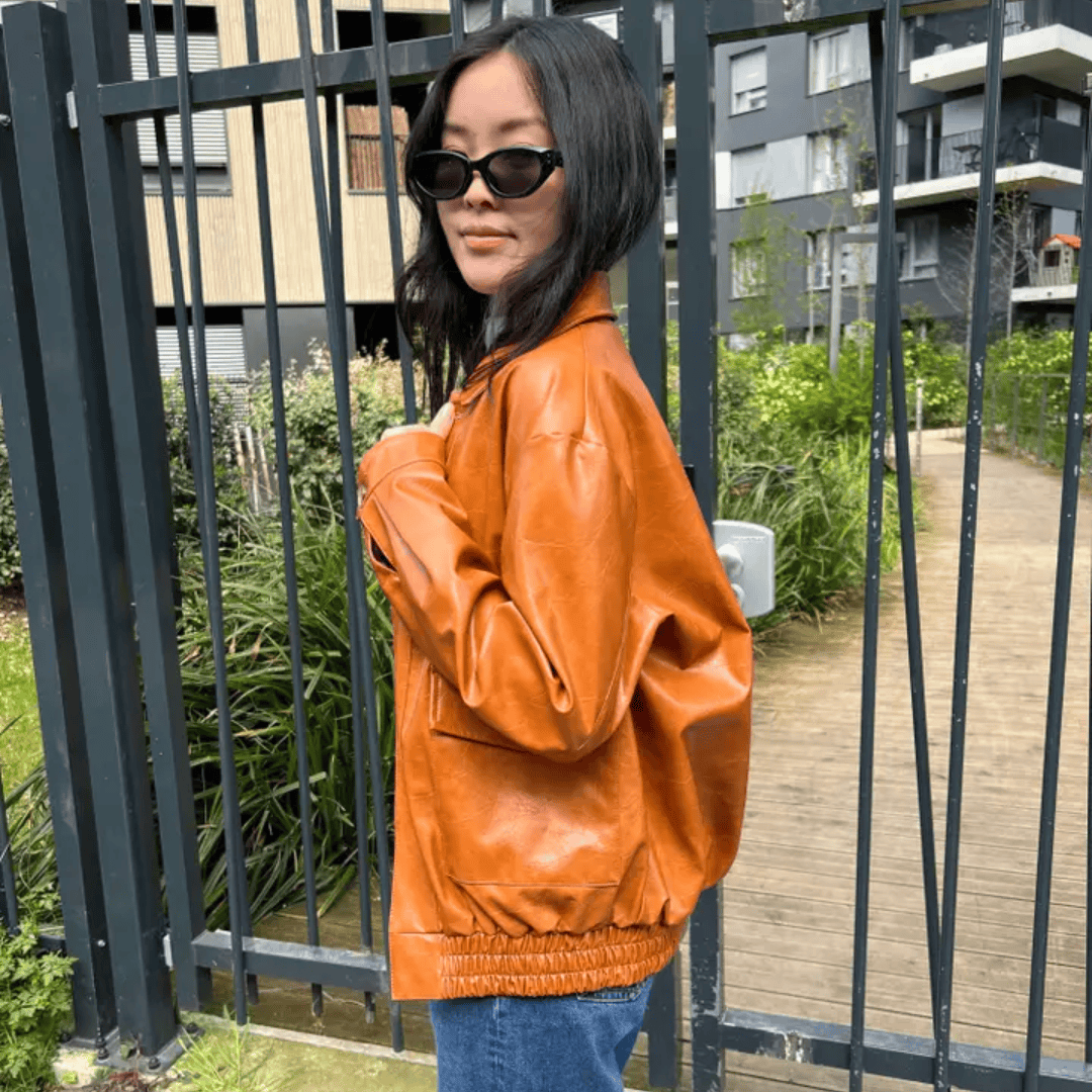 Vinyl Bomber Jacket - Festigal