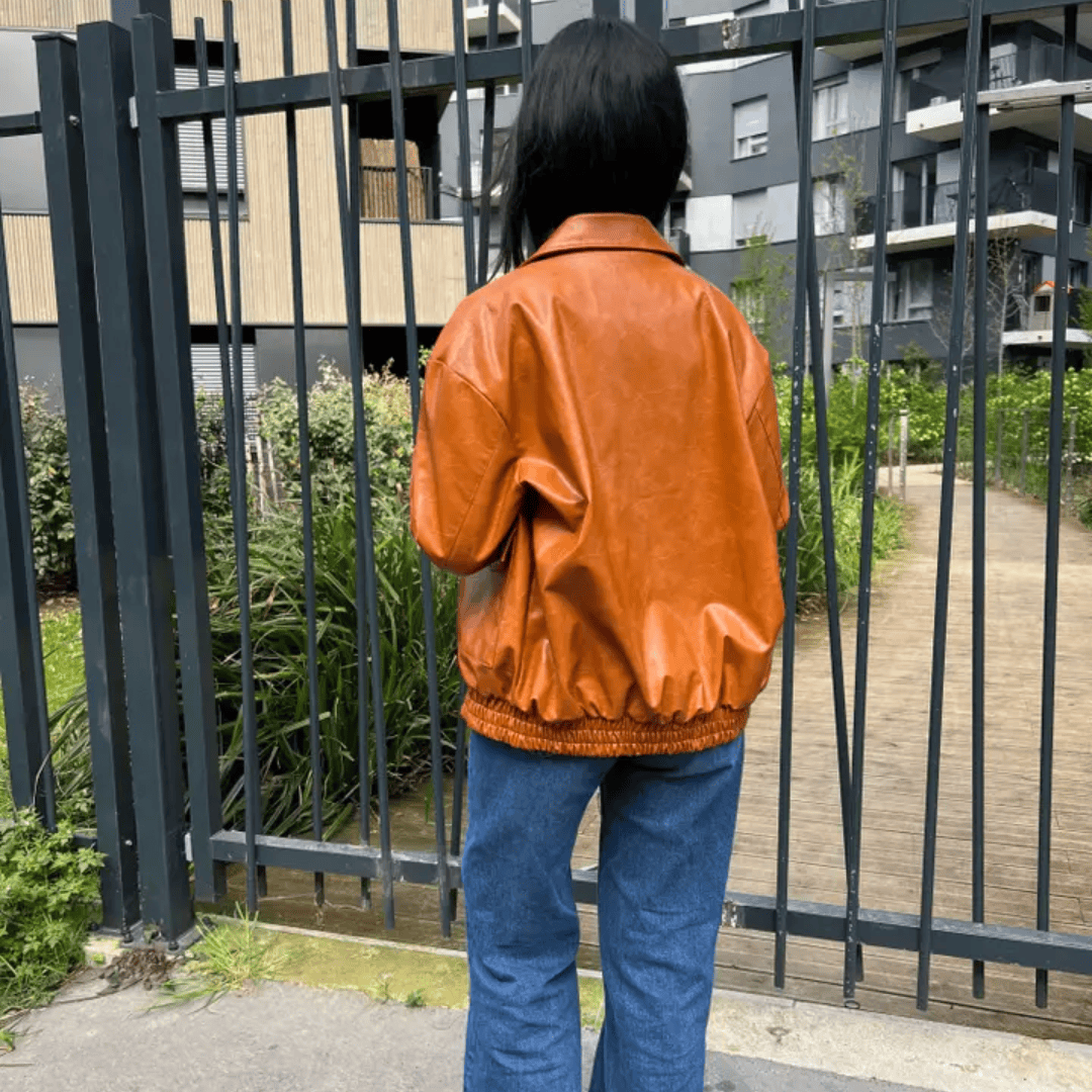 Vinyl Bomber Jacket - Festigal