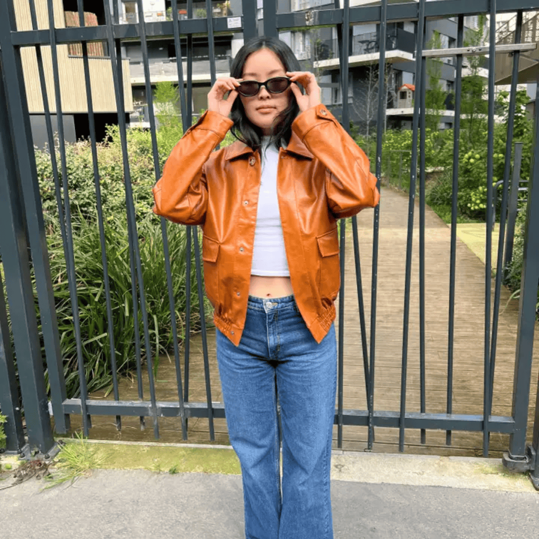 Vinyl Bomber Jacket - Festigal