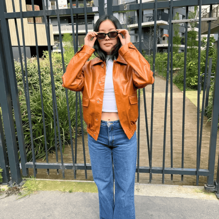 Vinyl Bomber Jacket - Festigal