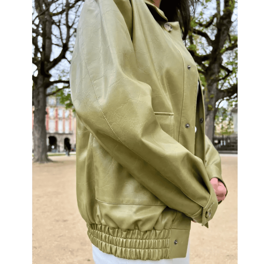 Vinyl Bomber Jacket - Festigal