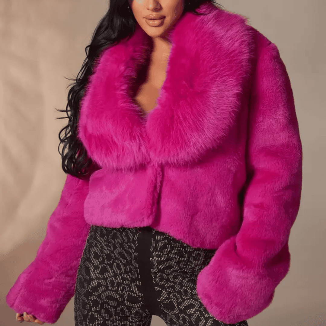 Faux Fur Short Coat - Festigal
