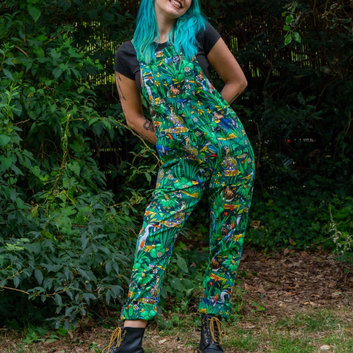Pond Life Stretch Dungarees