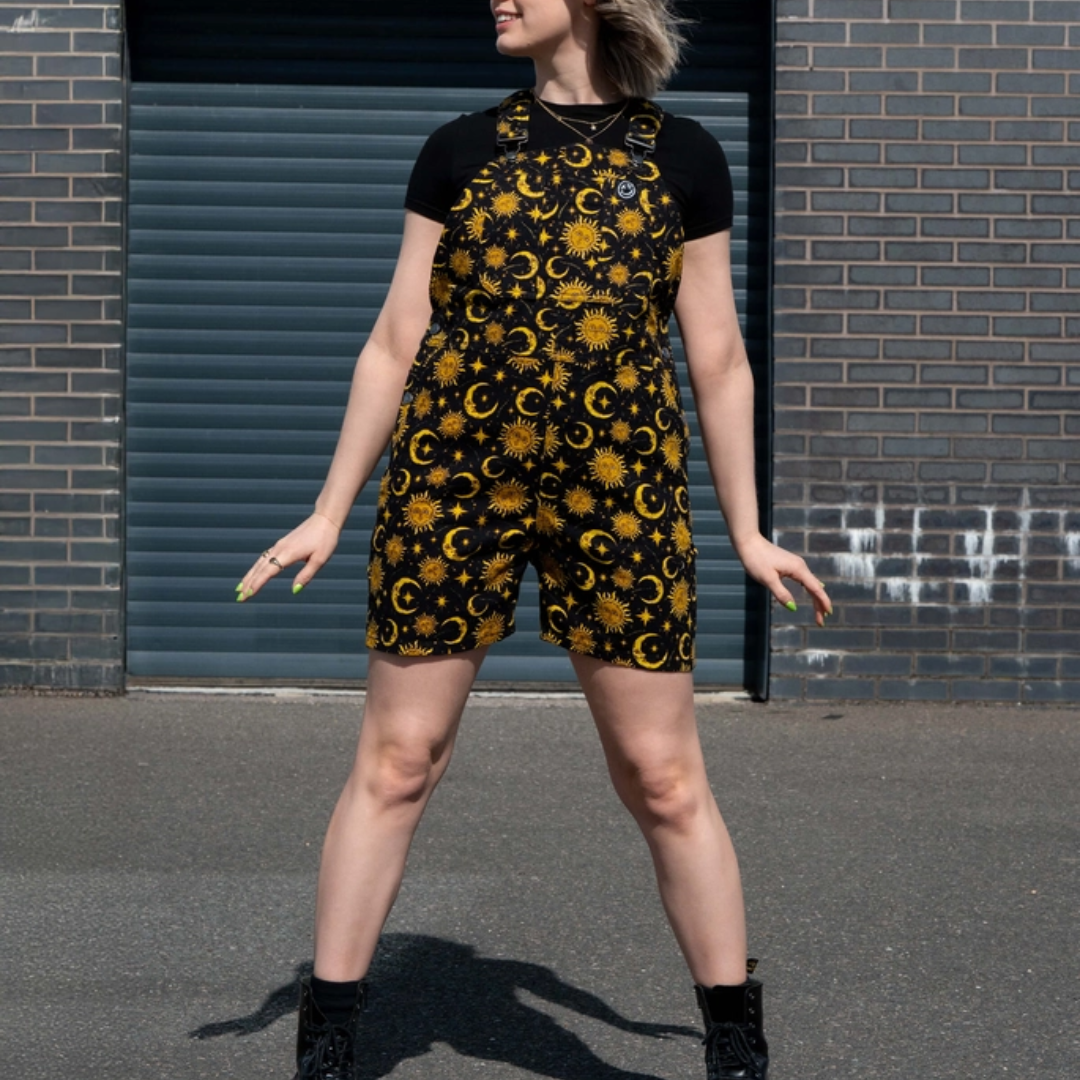 Celestial Sun & Moon Dungashorts