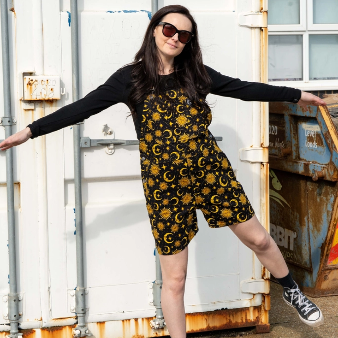 Celestial Sun & Moon Dungashorts