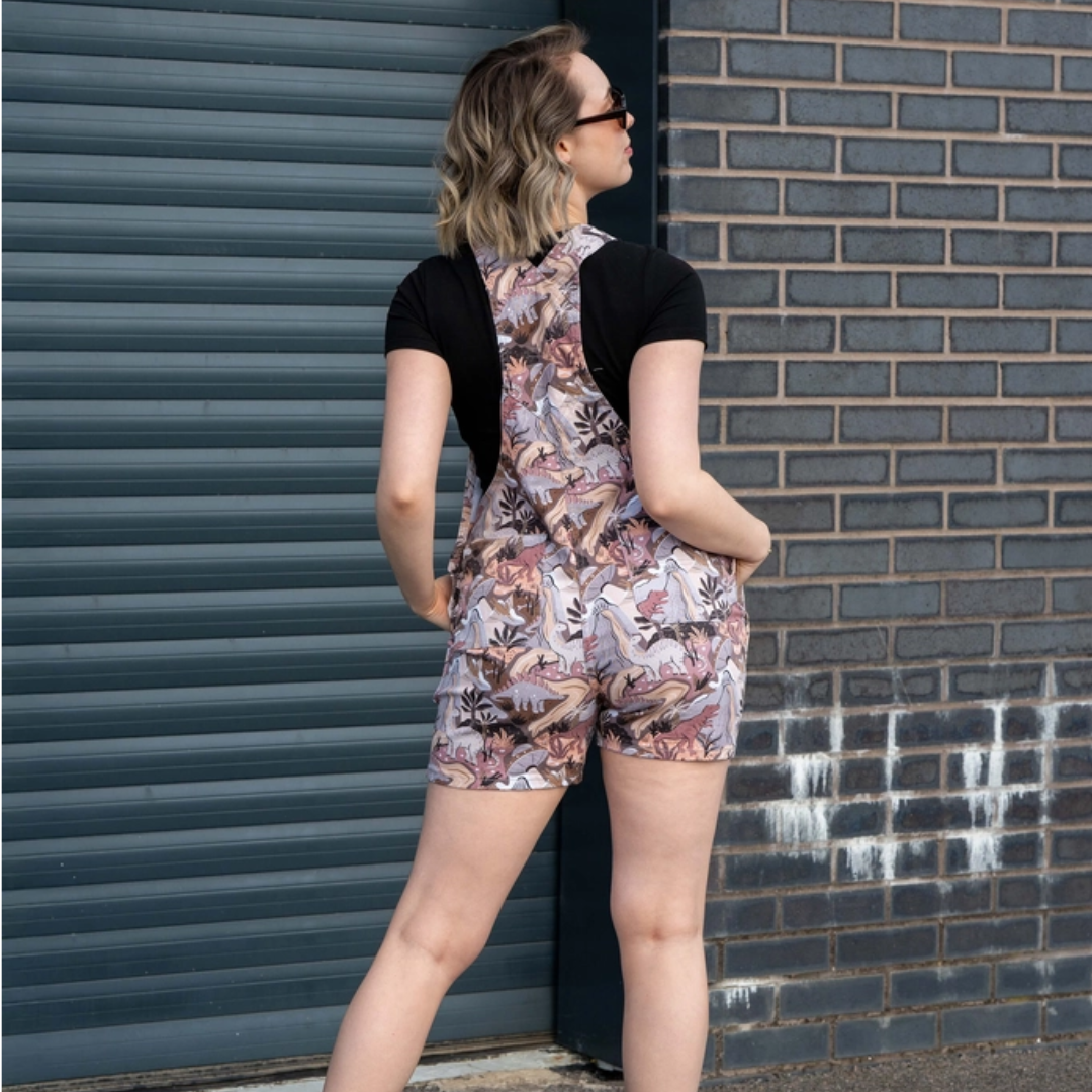 Dinoverse Dungaree Shorts