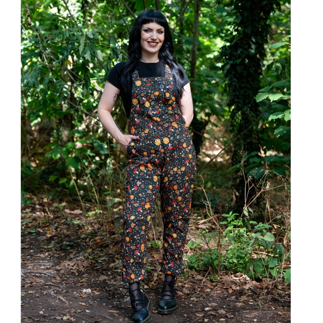 Autumn Stretch Dungarees 🎃