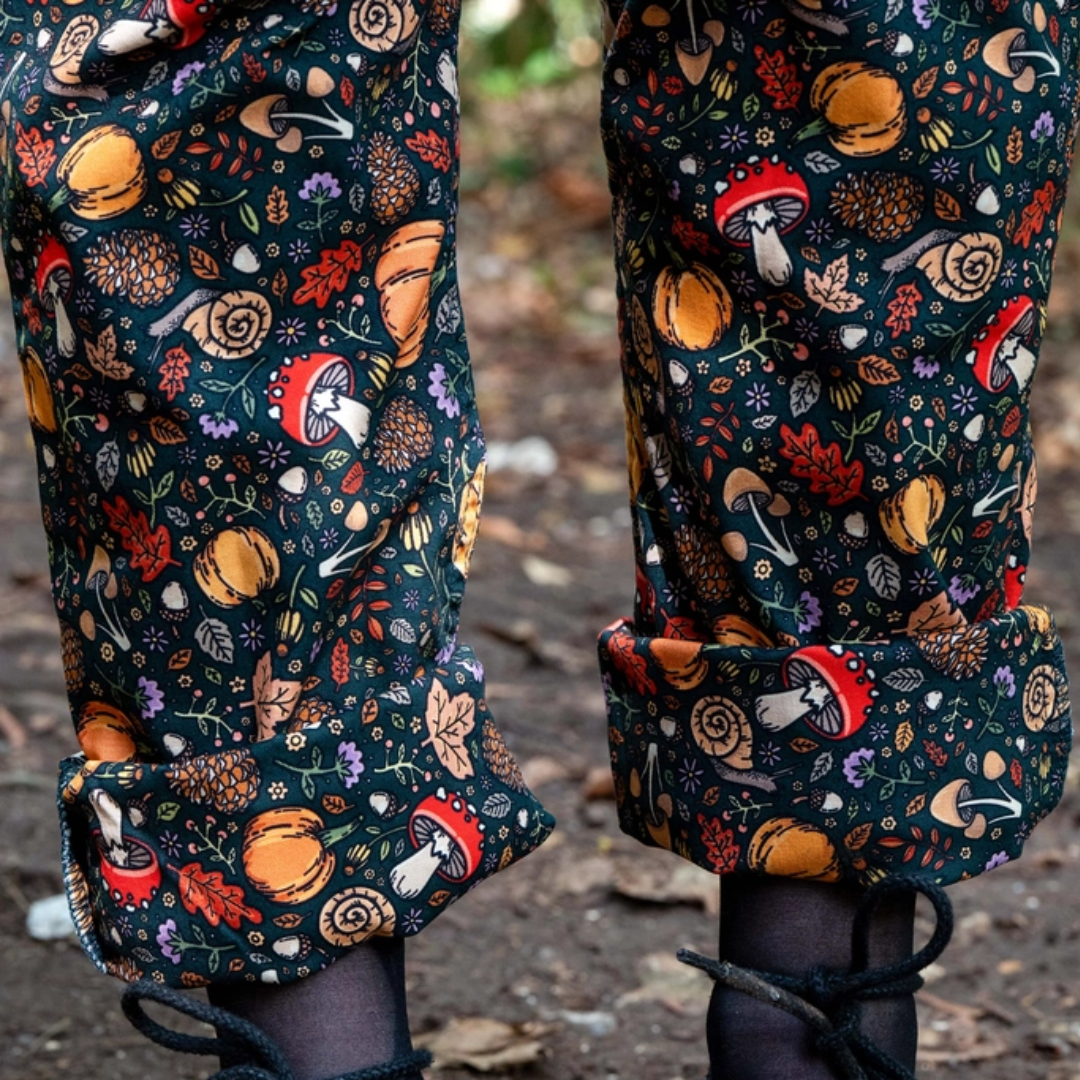 Autumn Stretch Dungarees 🎃