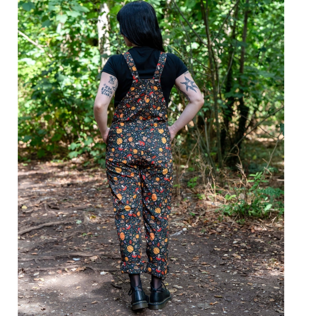 Autumn Stretch Dungarees 🎃
