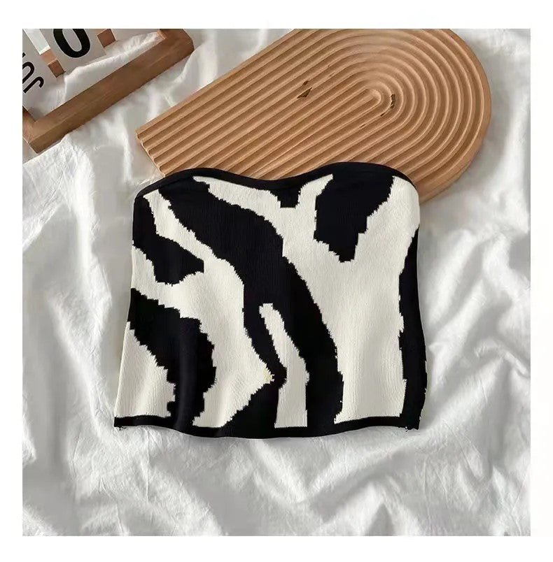 Bustier Zebra Tube Top - Festigal