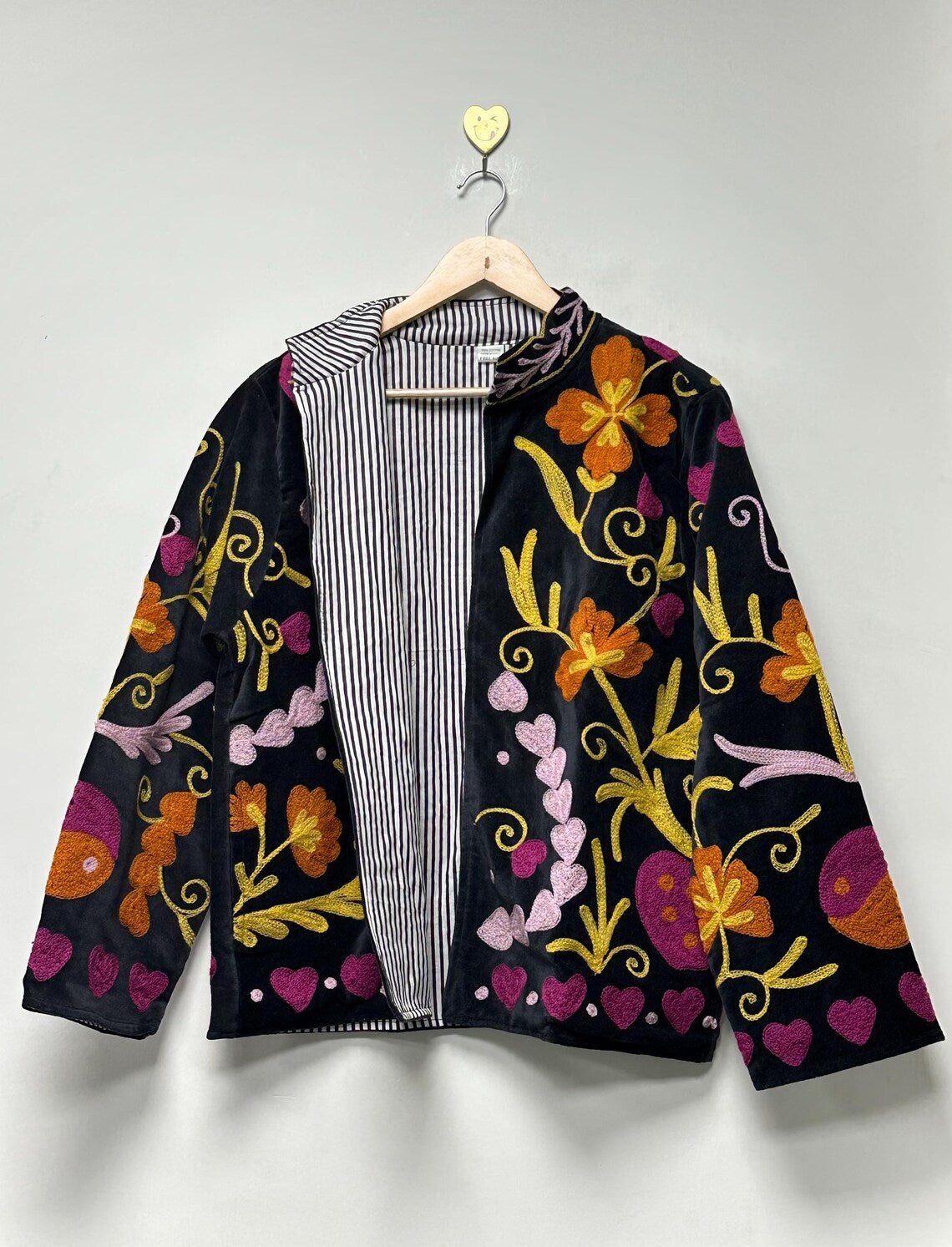 Velvet Abstract Suzani Jacket