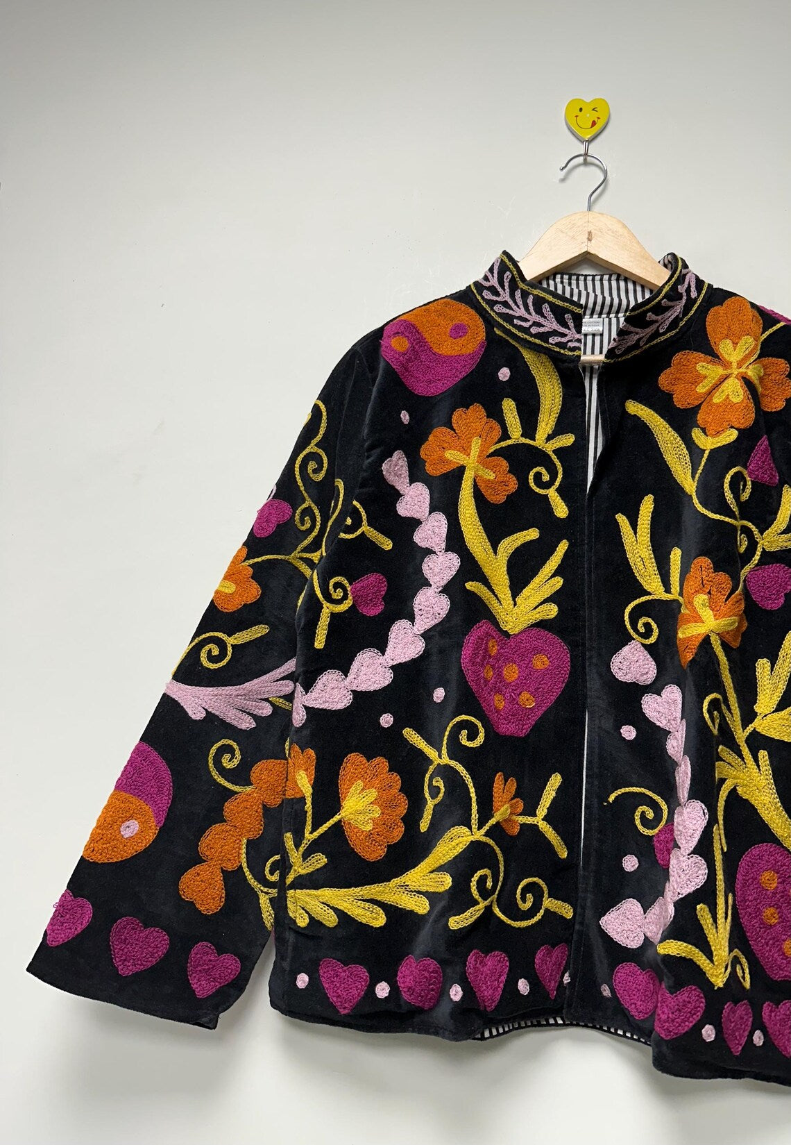 Velvet Abstract Suzani Jacket