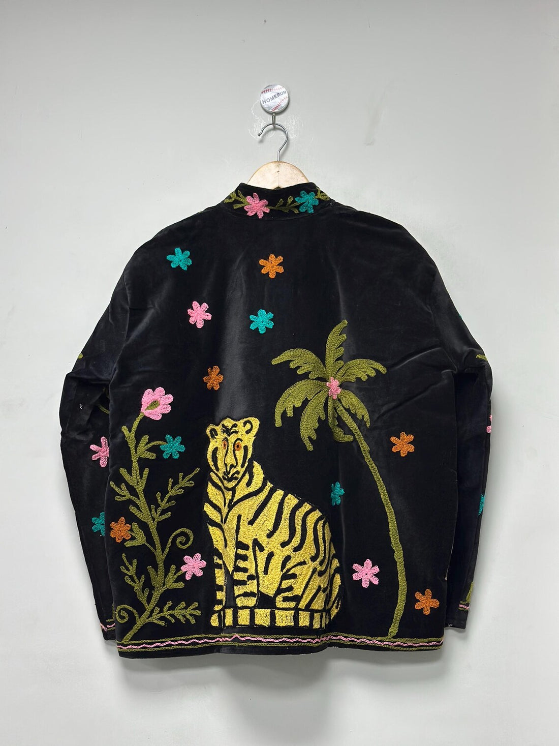 Velvet Tiger Embroidered Suzani Jacket