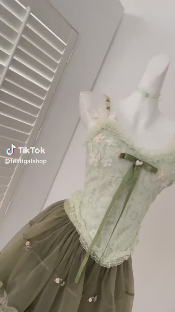 Fairycore Three Piece Set