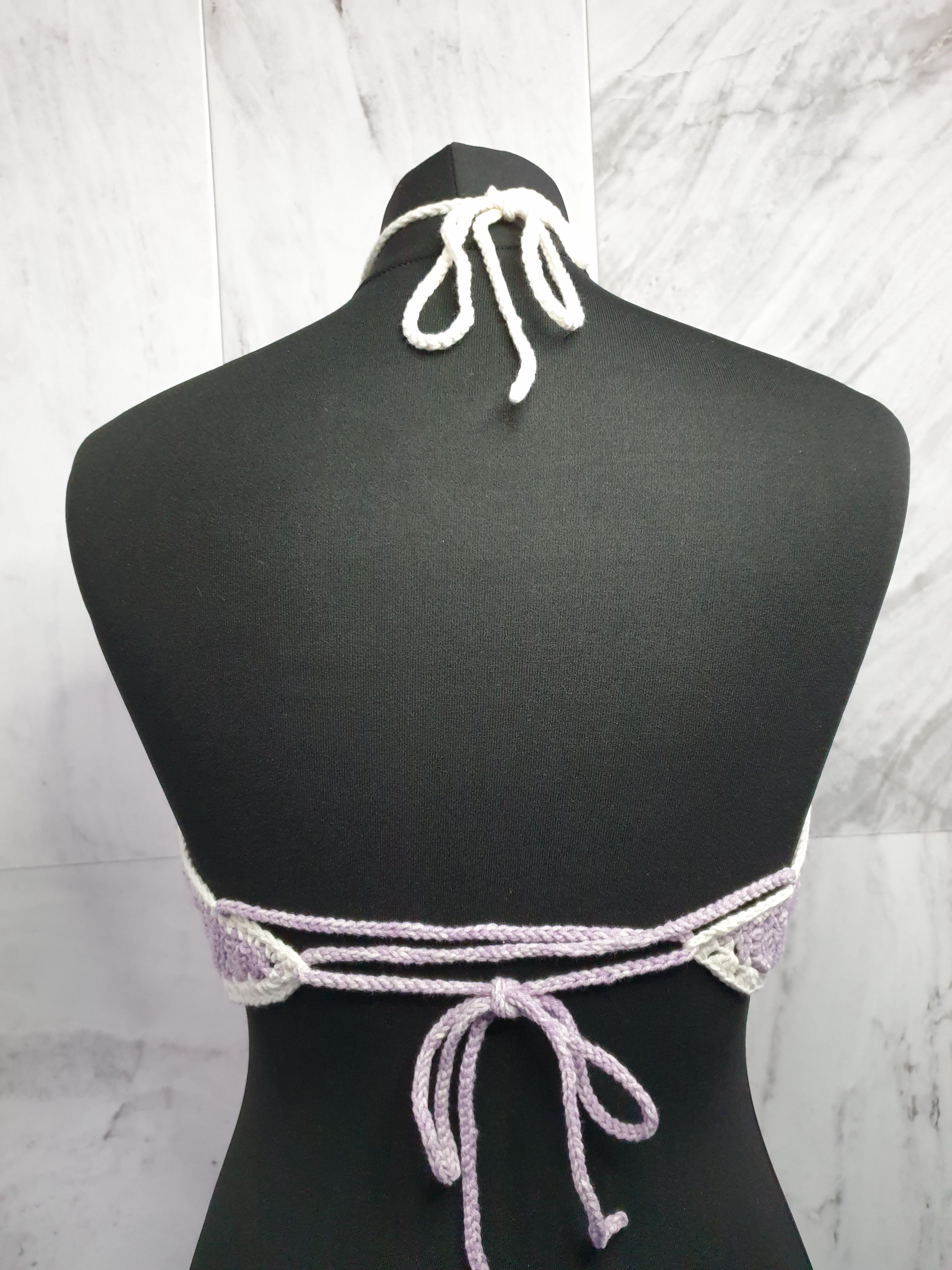 Handmade Mandala Style Adjustable Halter Top - Festigal