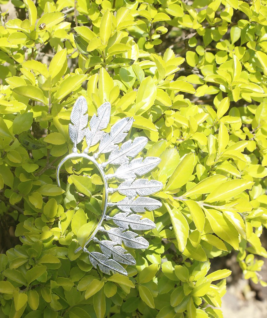 Festival Boho Feather Earcuff - Festigal