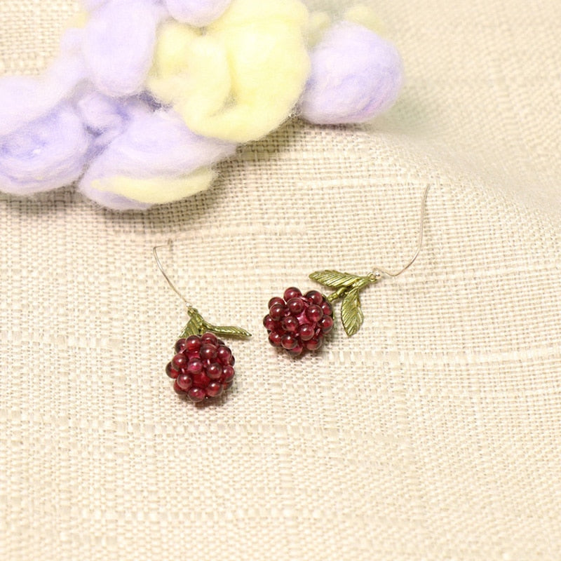 Pomegranate Drop Earrings - Festigal