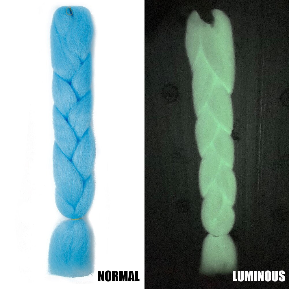Neon Fluorescent Hair Braid - Festigal