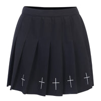 Goth Style Mini Skirt - Festigal