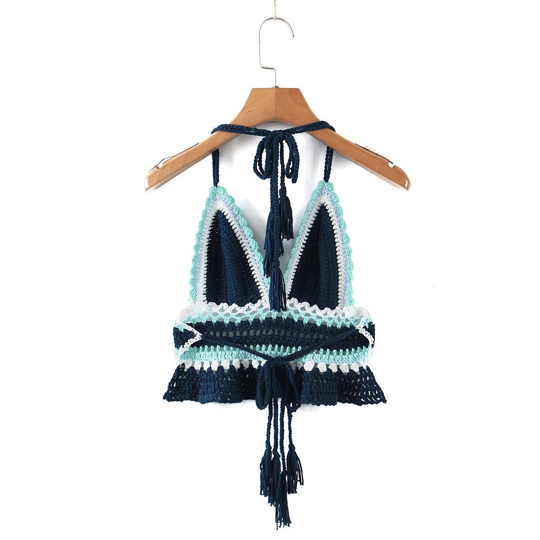 Blue for You Crochet Top and Skirt - Festigal