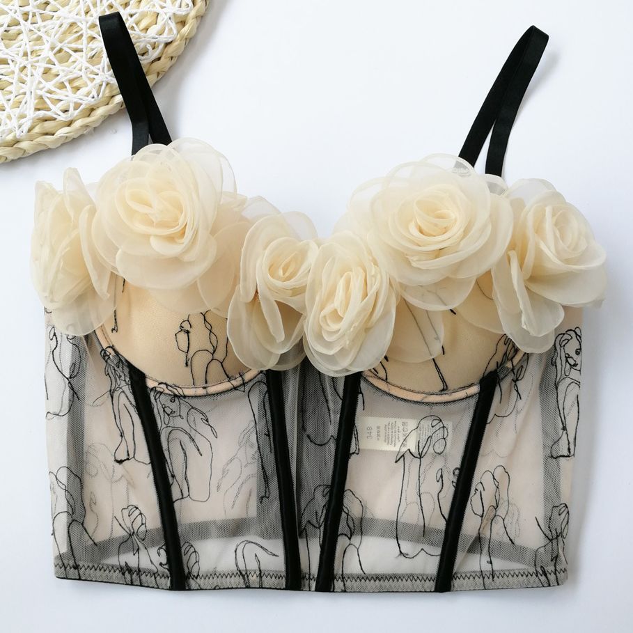 3D Rose Petal Corset - Festigal