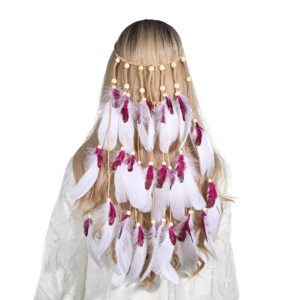 Boho Feather Headbands - Festigal