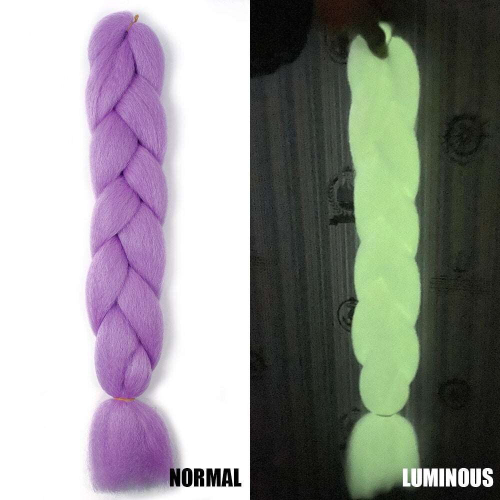 Neon Fluorescent Hair Braid - Festigal