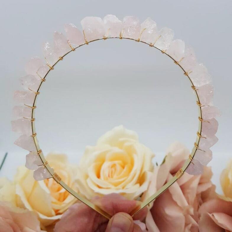 Natural Stone Crystal Headband - Festigal