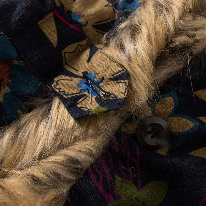 Vintage Style Extra Long Length Autumn and Winter Coat - Festigal