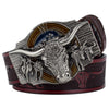 Western Bull Buckle Belt - Festigal