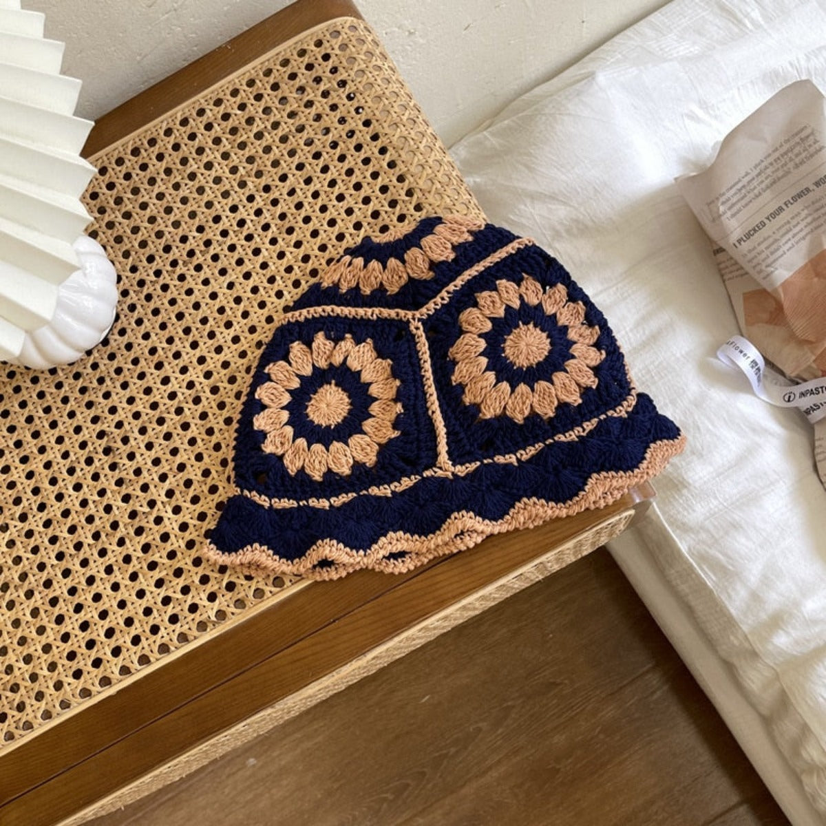 Crochet Flower Bucket Hat - Festigal