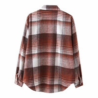 Cowgirl Plaid Print Shirt - Festigal