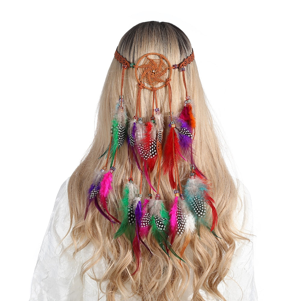 Boho Feather Headbands - Festigal
