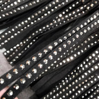 Western Rhinestone Tassel Skirt & Top Set - Festigal
