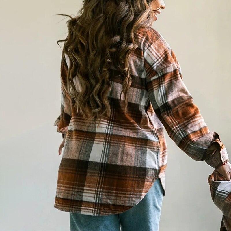 Cowgirl Plaid Print Shirt - Festigal