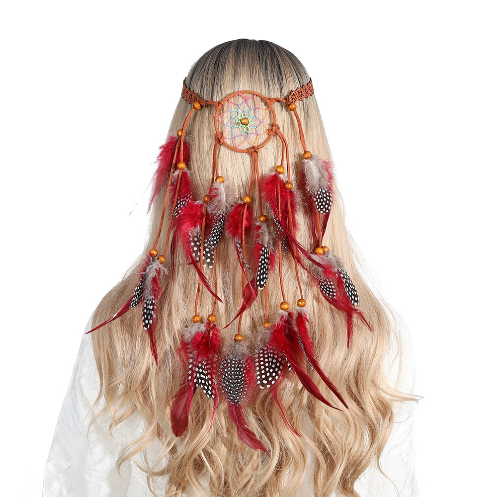 Boho Feather Headbands - Festigal