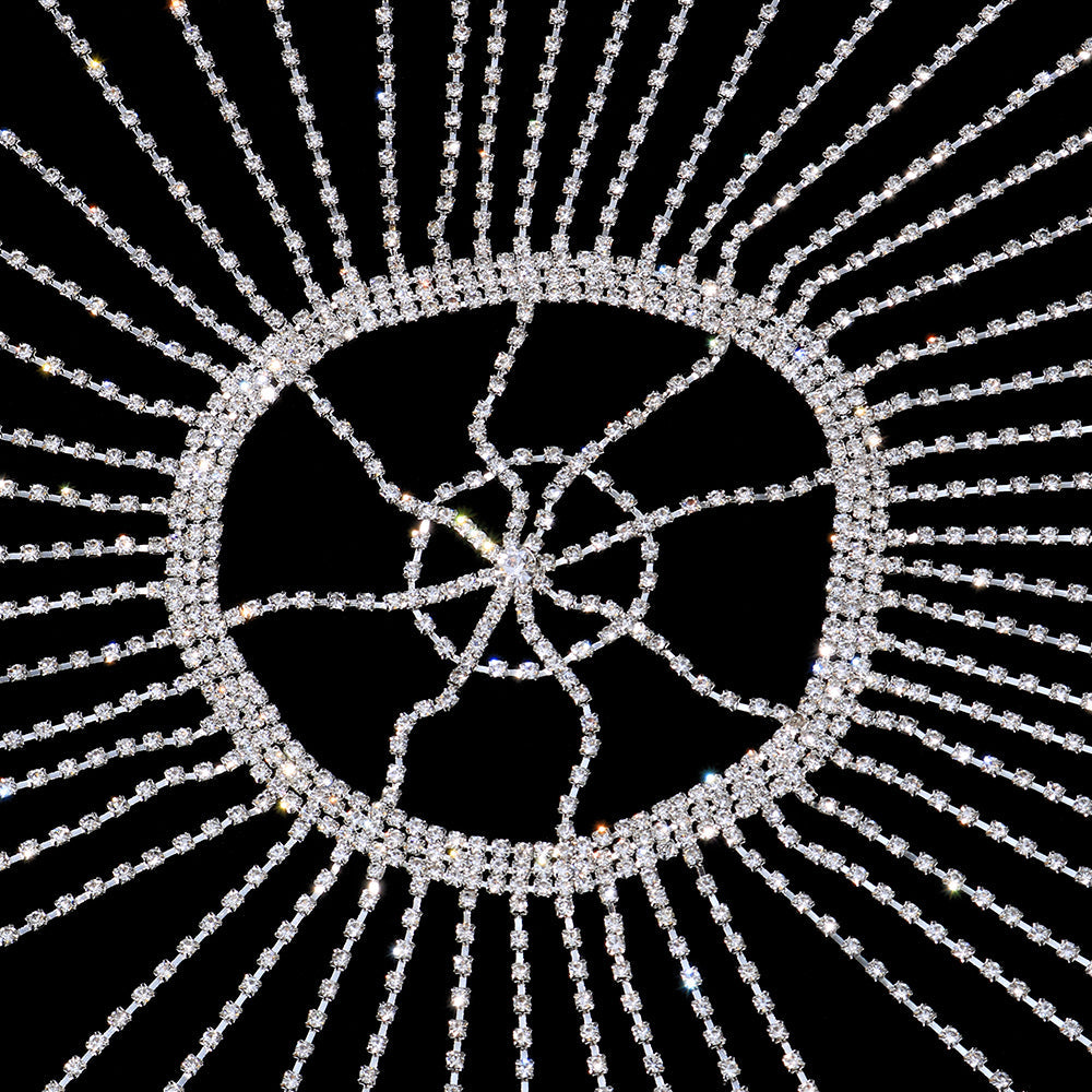 Rhinestone Tassel Hair Accessory - Festigal