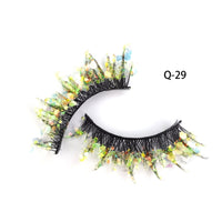 Luminous Sequin False Eye Lashes - Festigal