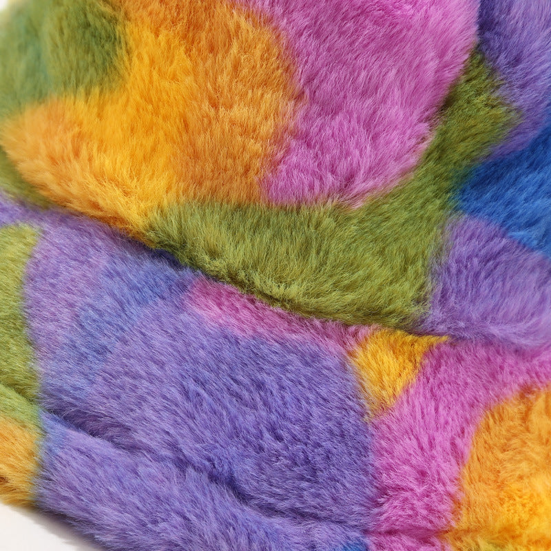 Faux Fur Festival Bucket Hat - Festigal