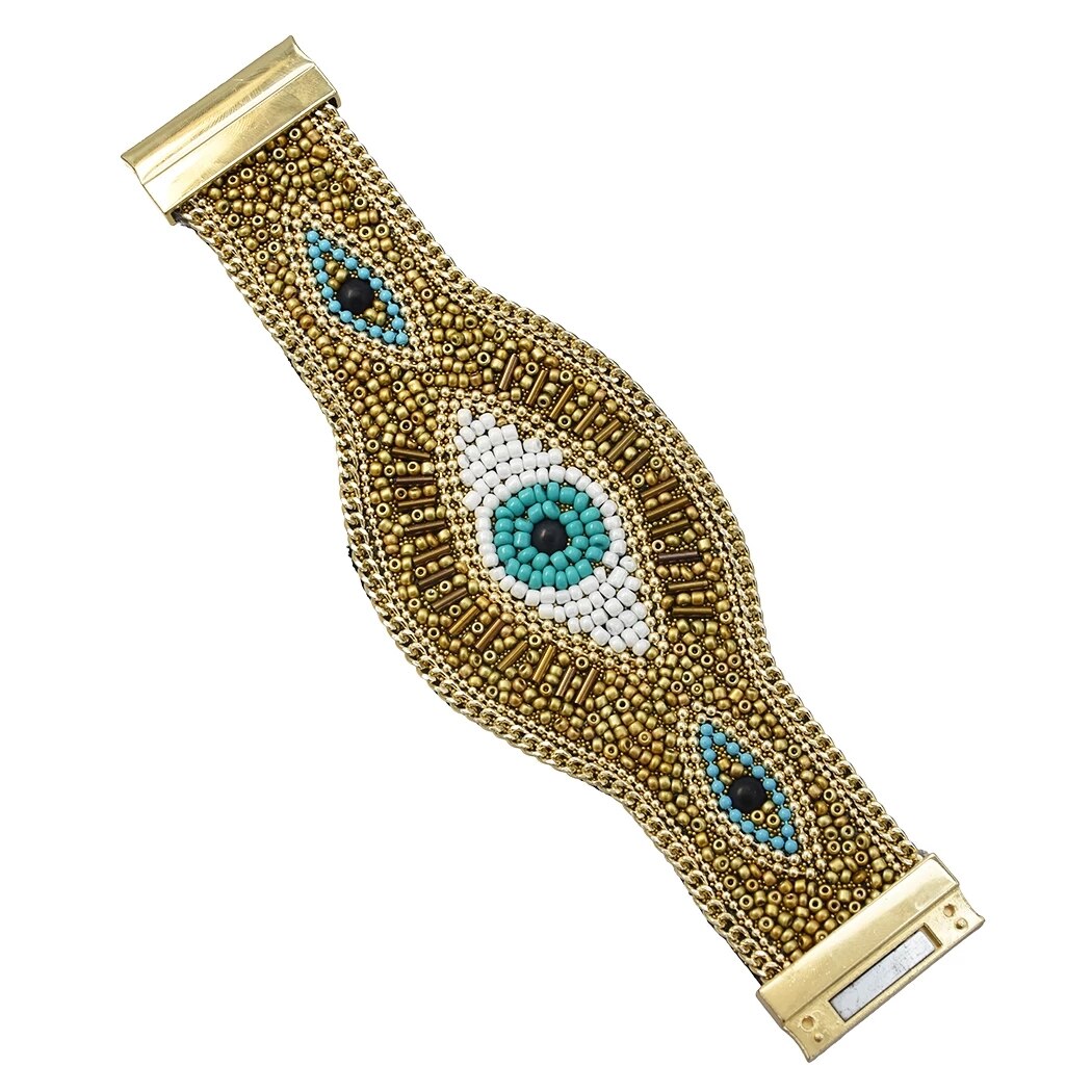 Evil Eye Beaded Bracelet - Festigal
