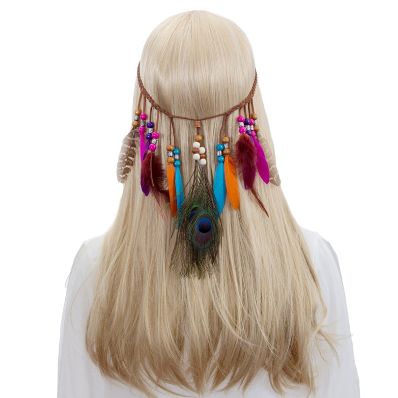 Boho Feather Headbands - Festigal
