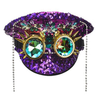 Sequin Steampunk Hat - Festigal