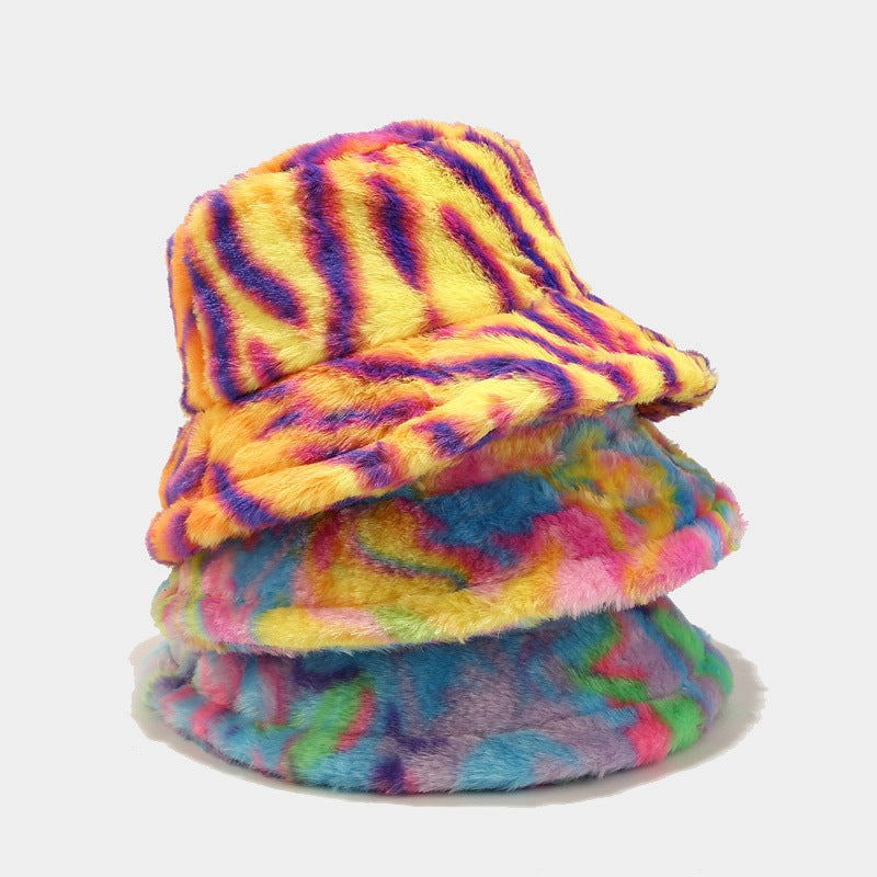 Faux Fur Festival Bucket Hat - Festigal