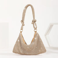 Shiny Rhinestones Evening Clutch Bag - Festigal