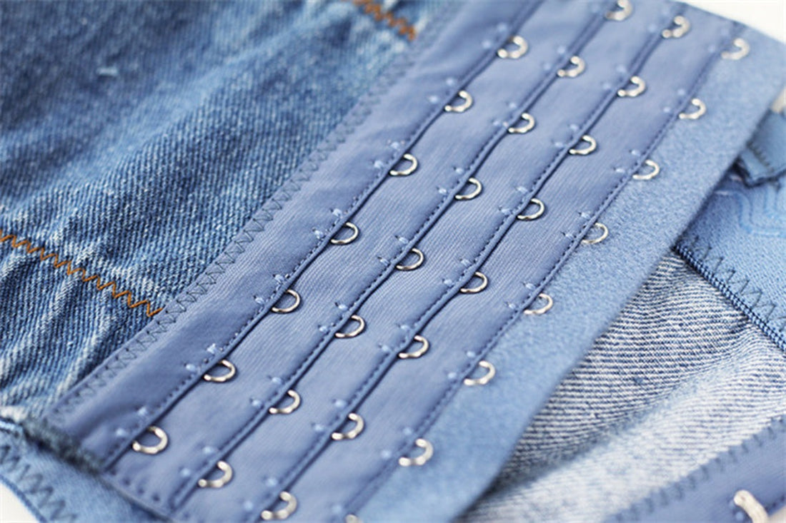 All Denim Cami Corset Top - Festigal