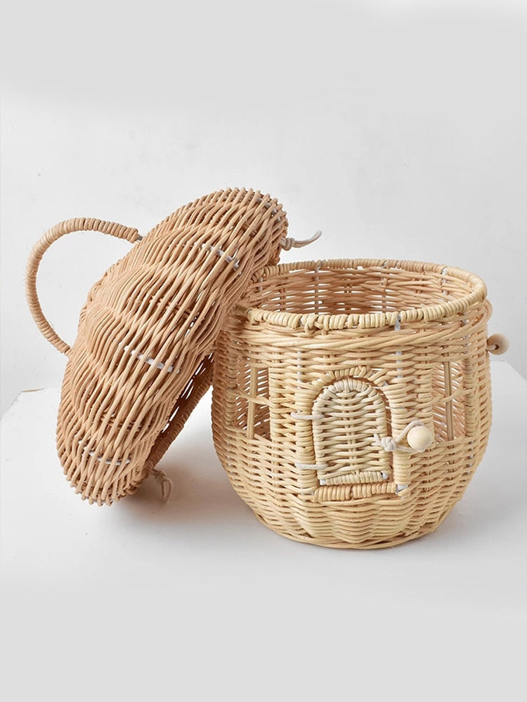 Rattan Mushroom Basket Bag - Festigal