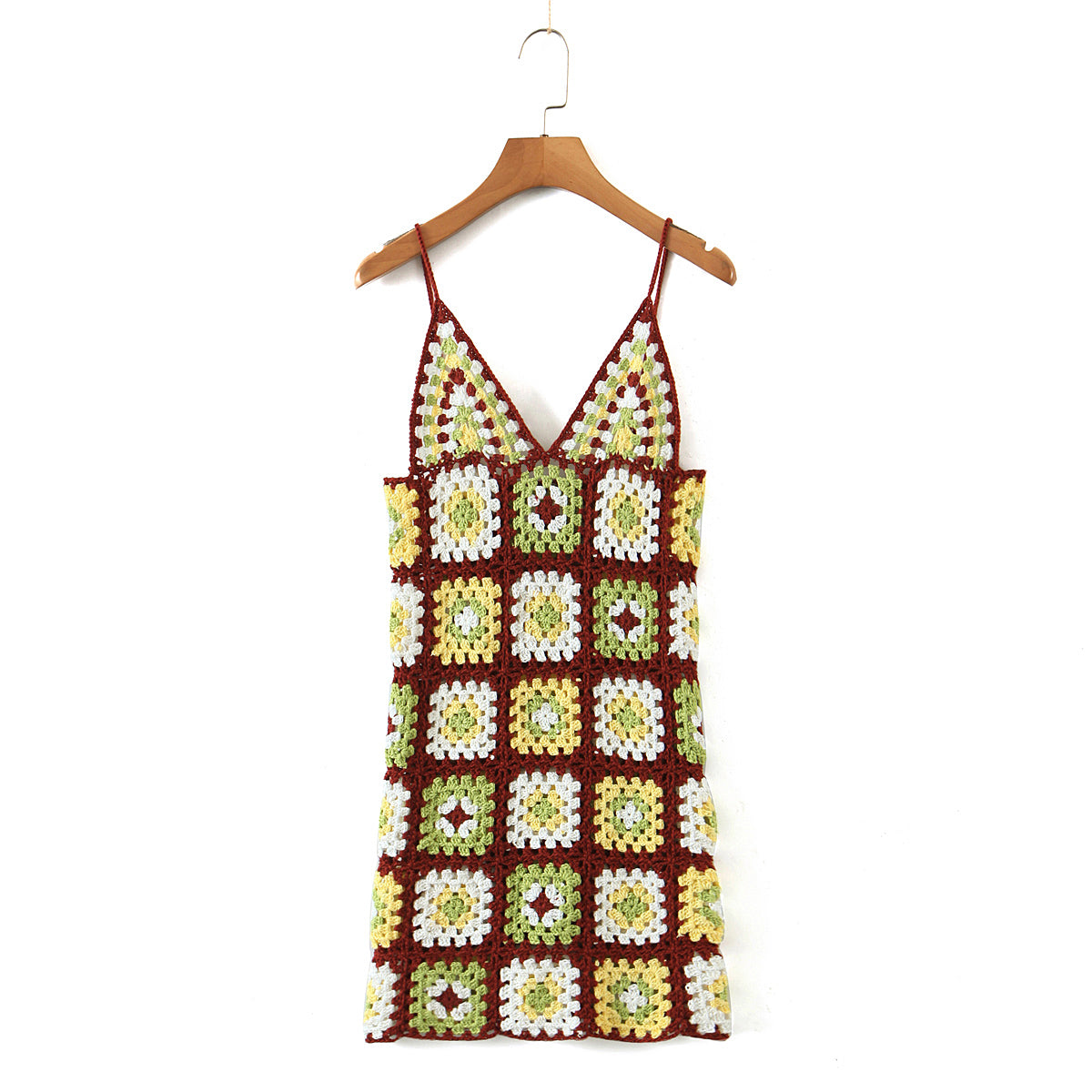 Boho Crochet Sling Dress - Festigal