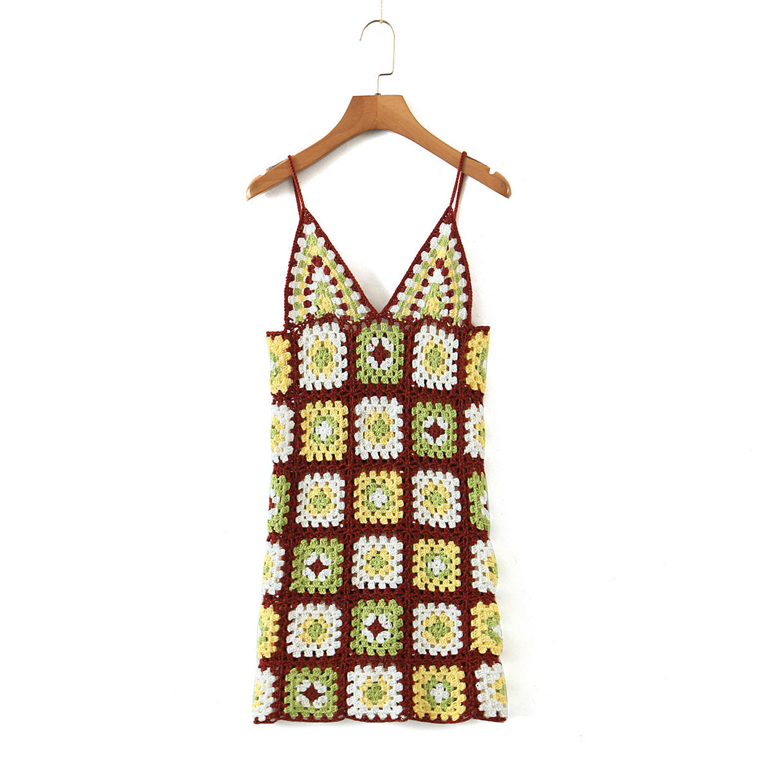 Boho Crochet Sling Dress - Festigal